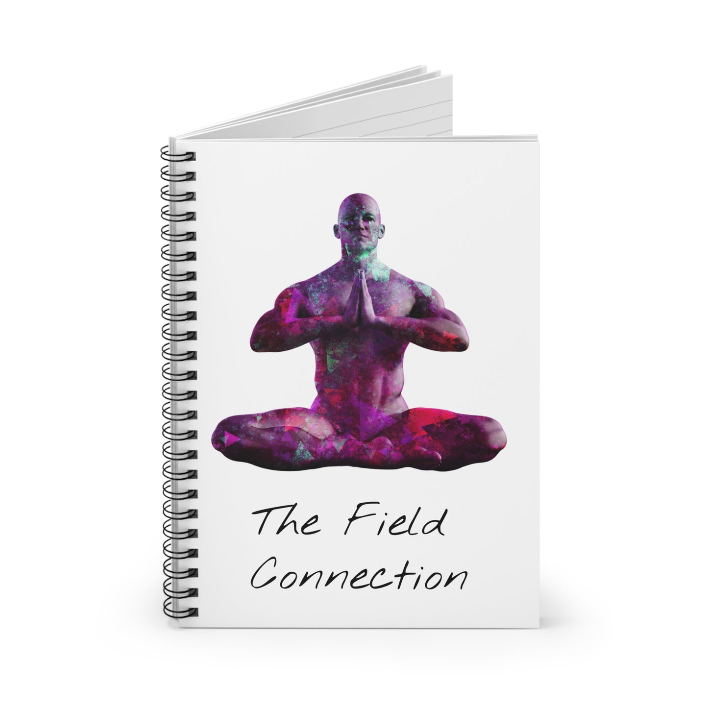 Meditation Spiral Notebook - 'The Field Connection'