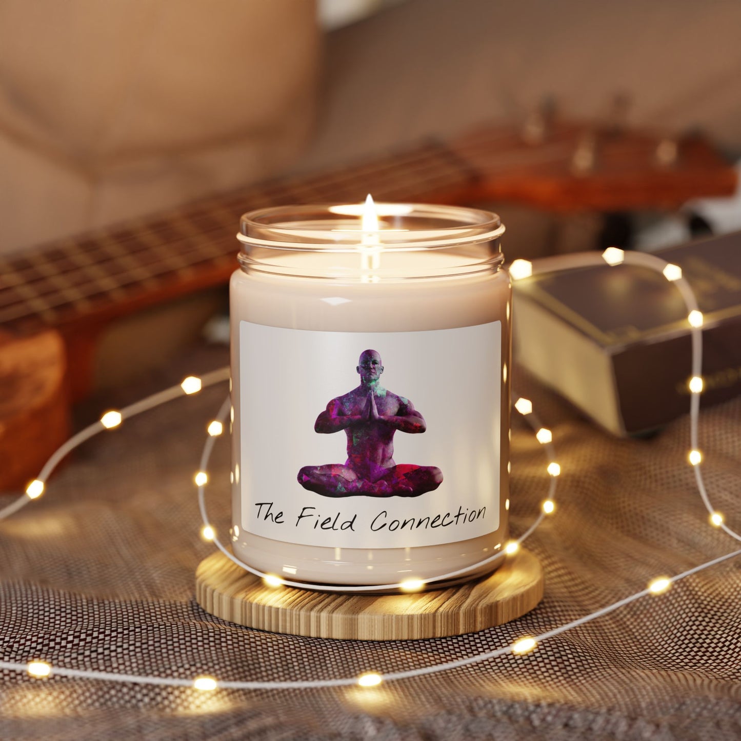 Meditation Scented Soy Candle - The Field Connection, 9oz