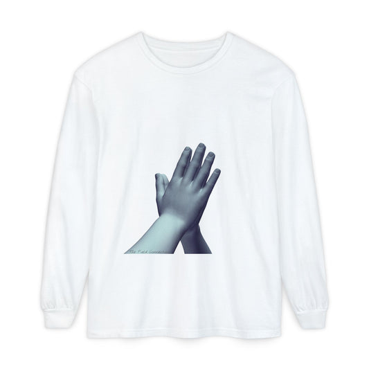 Unisex Garment-dyed Long Sleeve T-Shirt