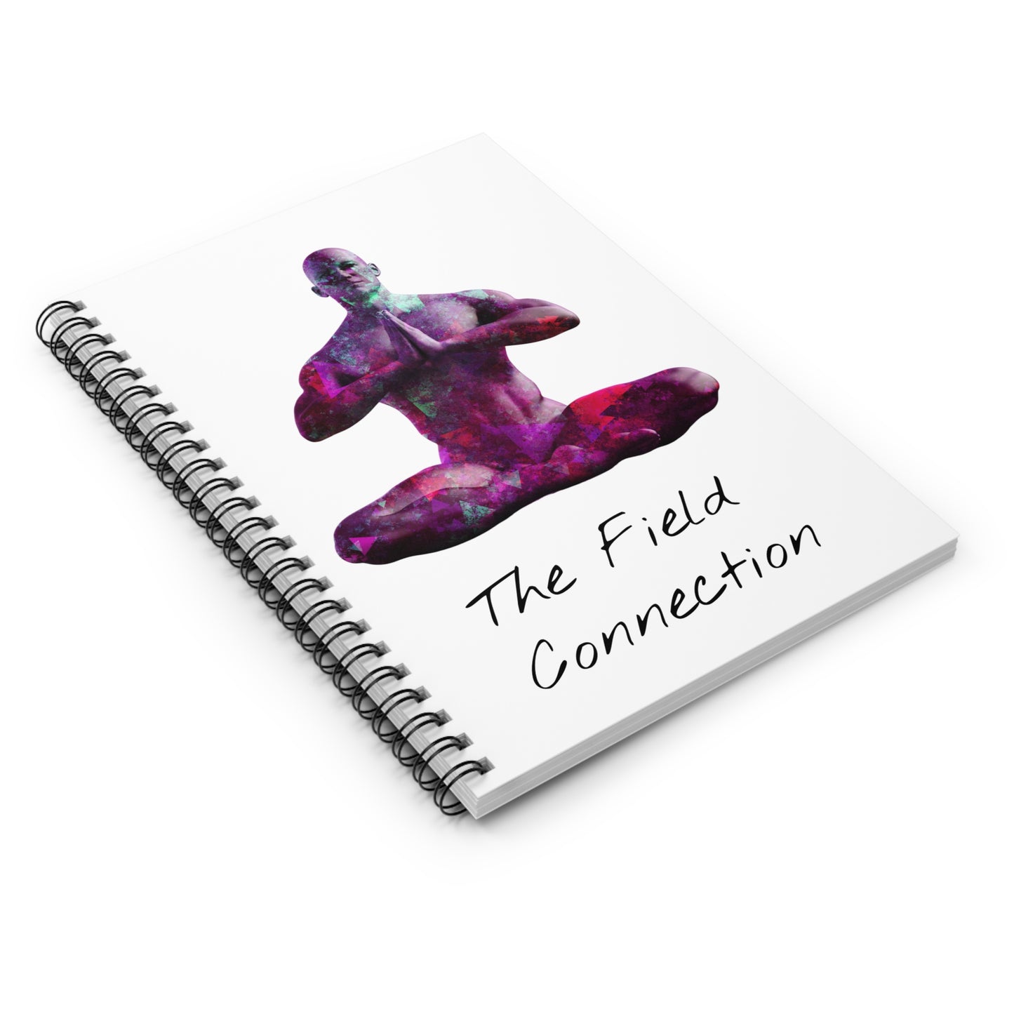 Meditation Spiral Notebook - 'The Field Connection'